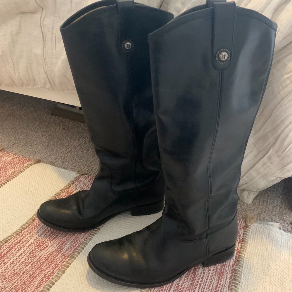 FRYE Melissa Boot - Women's Black Size 9